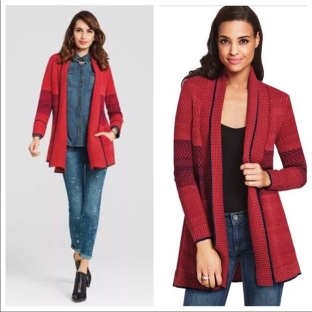 ⭐️CAbi Joy Sweater Duster Cardigan style 897 SZ M